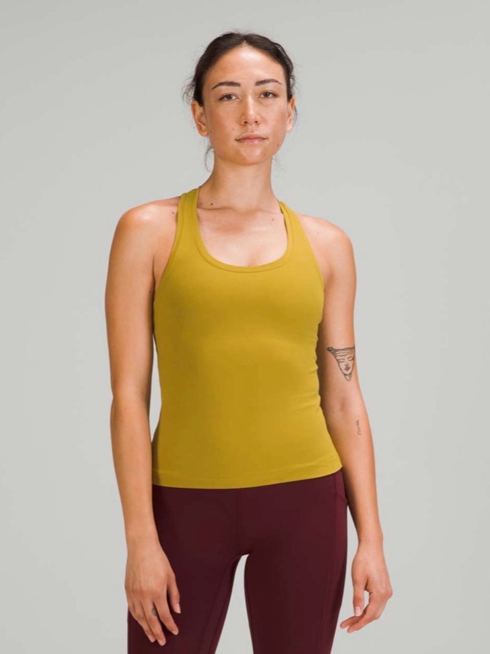 Lululemon Cool Racerback Tank Top Auric Gold